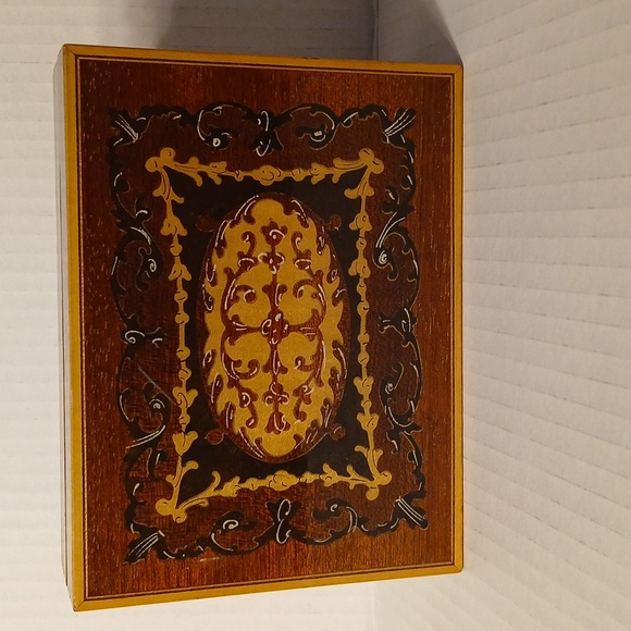 ITALIAN Wooden Musical Jewelry Box "Come back to Sorrento " - Picture 3 of 8